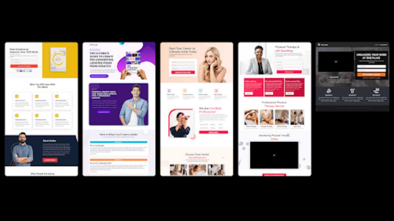 Done For You (DFY) Templates For Your Funnels & Pages 1